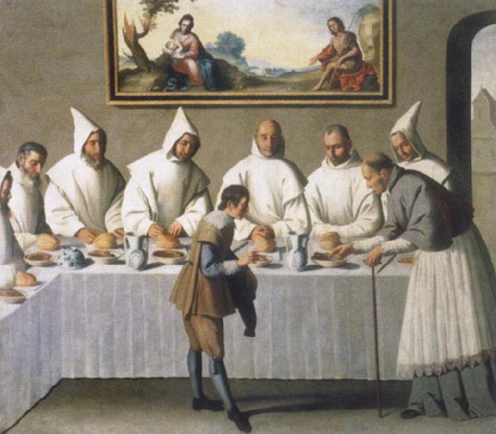 Francisco de Zurbaran The miracle of the hl. Hugo oil painting picture